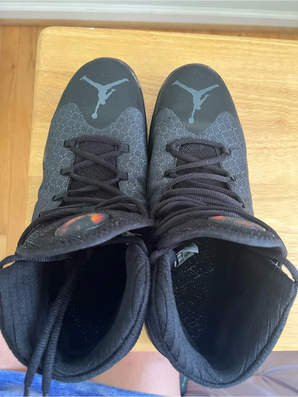 Nike Air Jordan XXX Black Cat Men's Size 10.5 Basketball Sneakers 811006-010